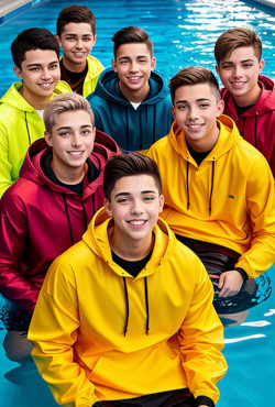 lifeguard in anorak